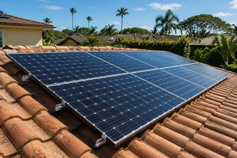 Installation de panneaux solaires à Haut-de-Bosdarros